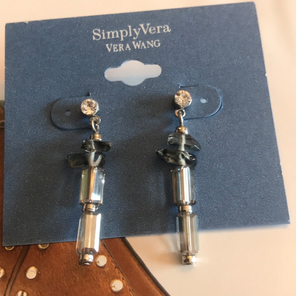 Simply Vera Vera Wang Earrings New/card